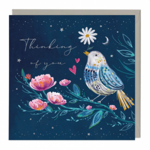 Night Bird Thinking of You Card